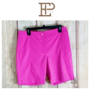 ➡️EPNY Vibrant Pink Bermuda Golf Short Size 8